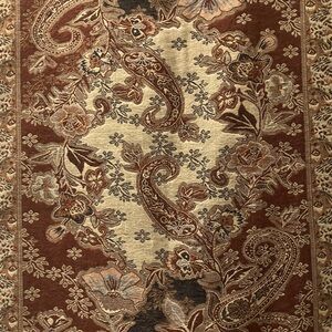 Pashmina Brown and Cream Patterned shawl wrap